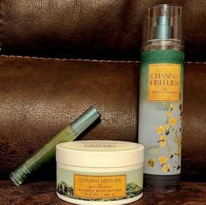 NEW Chasing Fireflies Set By Bath And Body Works